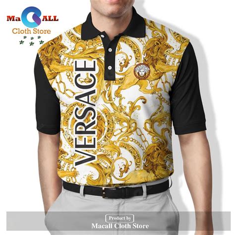 versace polo shirt size chart|authentic Versace shirt.